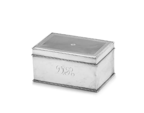 A Dutch silver covered box, Pieter van Riedt (1784-1801), Amsterdam, 18th century