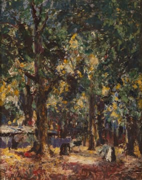 Nita Spilhaus; Figures in a Forest