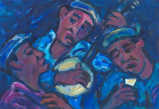 Kenneth Baker; Three Musicians