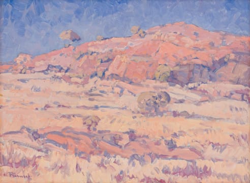 Jacob Hendrik Pierneef; Autumnal Landscape
