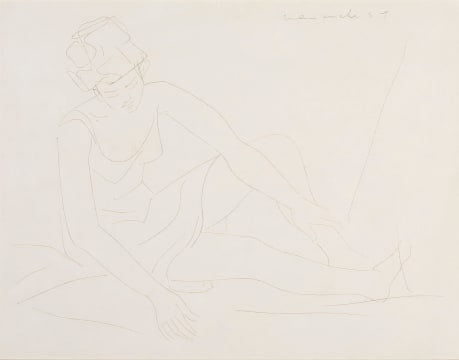 Maurice van Essche; Seated Figure