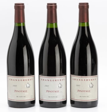 Grangehurst; Pinotage; 1995; 3 (1 x 3); 750ml