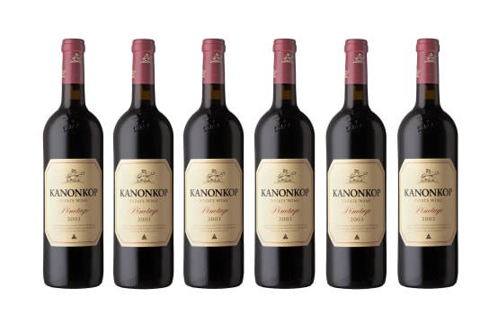 Kanonkop; Pinotage; 2003; 6 (1 x 6); 750ml