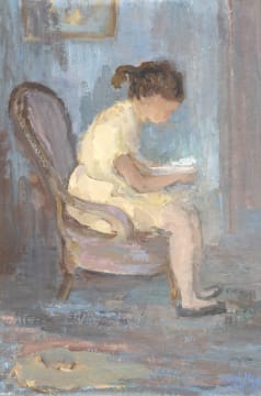 Cecil Higgs; Girl Reading