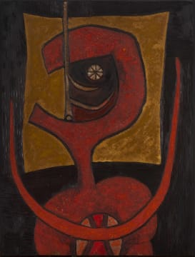 Cecil Skotnes; Red Figure