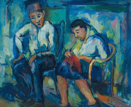 Kenneth Baker; Seated Couple