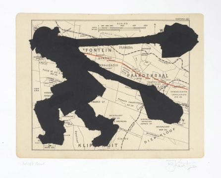 William Kentridge; Village Deep, 2003