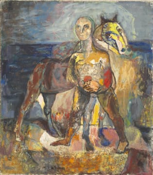 Marthinus la Grange; Man and Horse