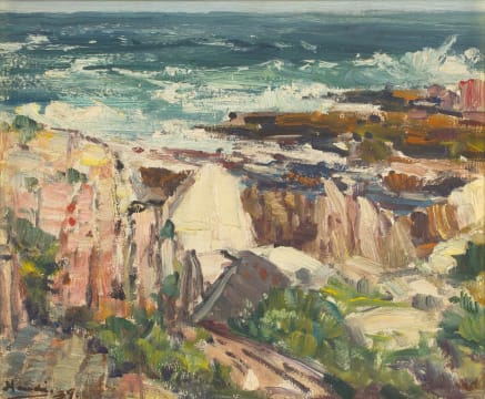 Hugo Naudé; Rocky Coast, Hermanus