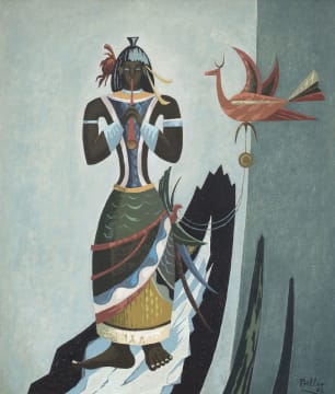 Alexis Preller; Herdboy (Boy with a Flute)