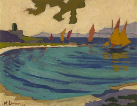Maggie Laubser; Lake Garda