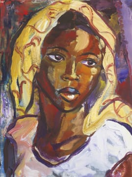 Hennie Niemann Jnr; Portrait of a Girl