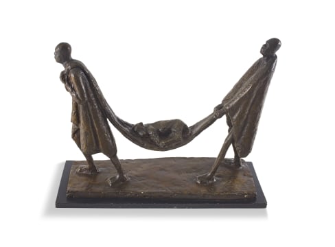 Gerard de Leeuw; Die Siek Kalfie/The Sick Calf