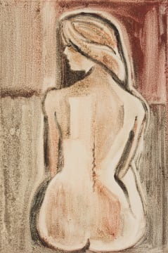 Nerine Desmond; Seated Nude