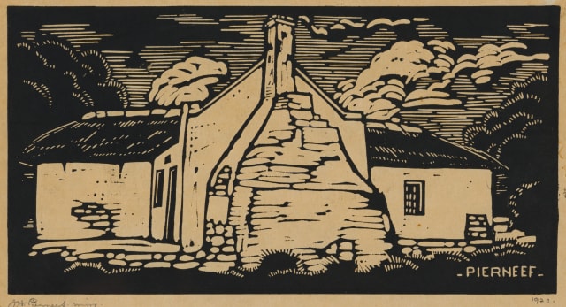 Jacob Hendrik Pierneef; House at Silverton (Nilant 40)