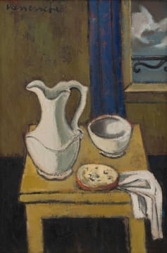 Maurice van Essche; Blue Curtain