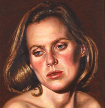 Stuart Luke Gatherer; Head Study - Mary