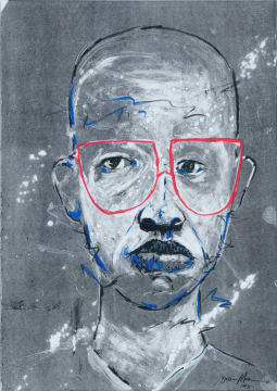 Nelson Makamo; Young Man with Glasses