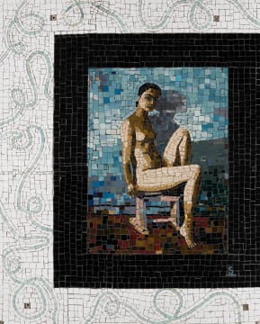 Simon Stone; Seated Nude