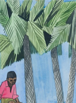Peter Clarke; Boy under the Palms