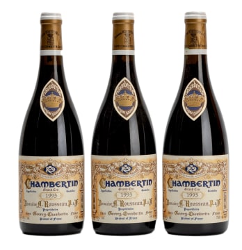 Armand Rousseau Père et Fils; Chambertin; 1993; 3 (1 x 3); 750ml