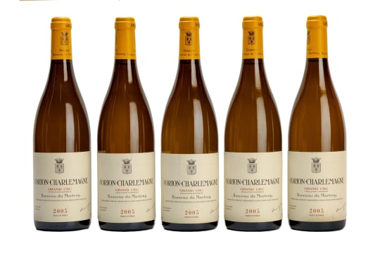 Bonneau du Martray; Corton-Charlemagne; 2005; 5 (1 x 5); 750ml