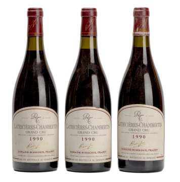 Rossignol-Trapet; Latricieres-Chambertin; 1990; 3 (1 x 3); 750ml