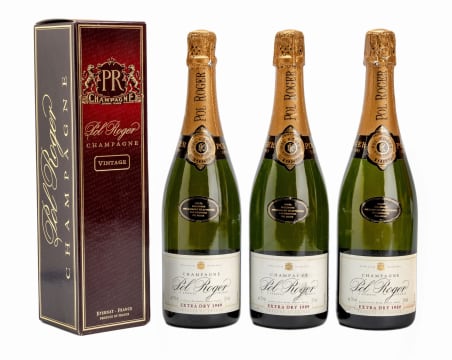 Pol Roger; Extra Brut; 1989; 3 (1 x 3); 750ml