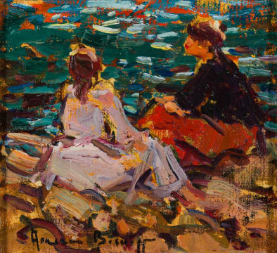 Adriaan Boshoff; Figures at the Water's Edge