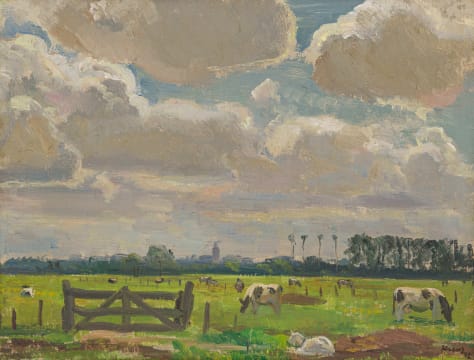 Alfred Krenz; Near Eemnes, 't Gooi, the Netherlands