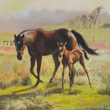 Mari Vermeulen-Breedt; Moeder en Kind (Mother and Child)