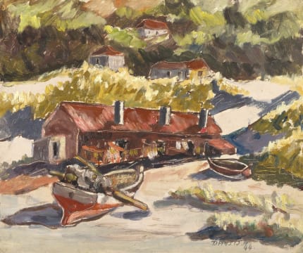 David Botha; A Fisherman's Cottage