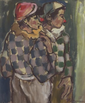 Hennie Niemann Snr; Two Clowns