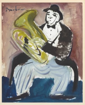 Carl Büchner; Tuba Player