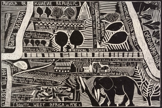 John Muafangejo; Angola and South West Africa