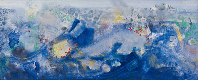 Neil Sack; Abstract Composition in Blue