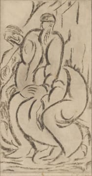 Wolf Kibel; Seated Figures