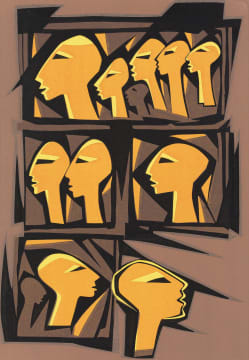 Bettie Cilliers-Barnard; Composition with Profiles