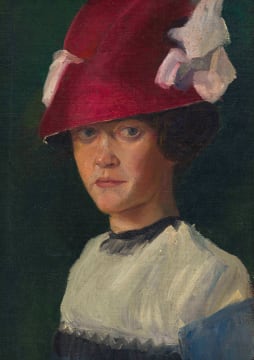 Florence Zerffi; Portrait of a Woman