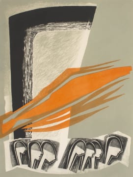 Bettie Cilliers-Barnard; Abstract Composition