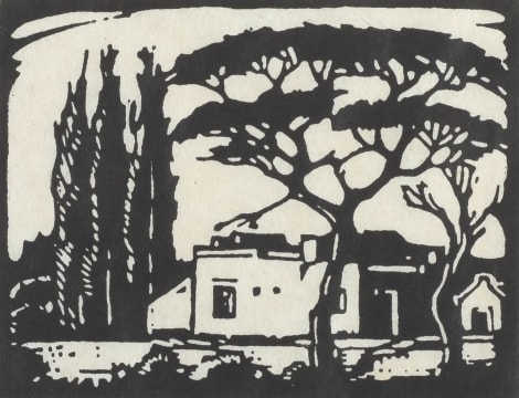 Jacob Hendrik Pierneef; Plaashuis, Rustenburg (Nilant 49)