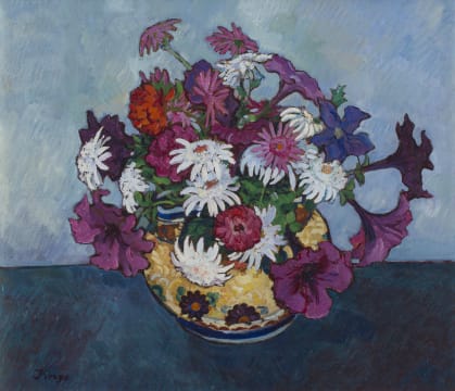 François Krige; Petunias and Zinnias