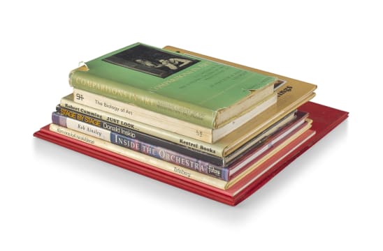 Various Authors; Dramatic, Visual, and Musical Arts Book Selection, with accompanying record.