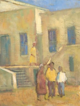 James Thackwray; Figures on the Street