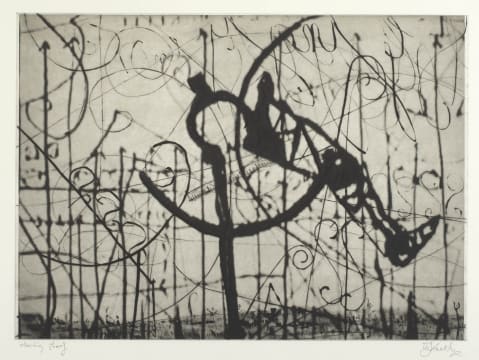William Kentridge; Zeno II: Prosthetic Leg