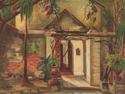 Jack Lugg; Door at Muckleneuck House