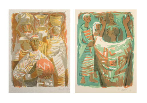 Eleanor Esmonde-White; Women with Vessels; Preacher, two
