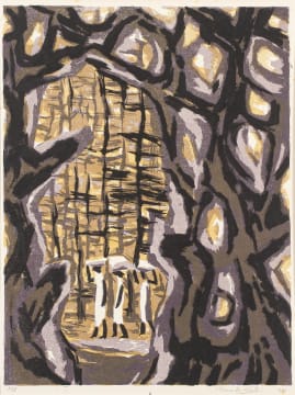 Eleanor Esmonde-White; Three Women in a Forest
