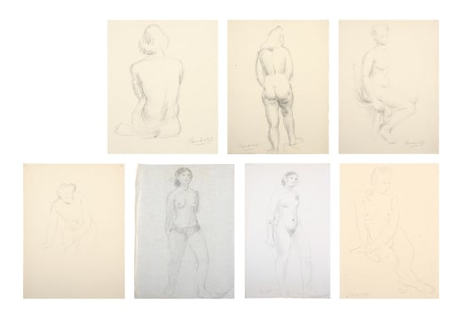 Eleanor Esmonde-White; Figure Studies, seven