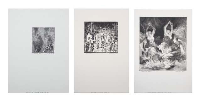 Ian Tainton; Cold and Wet; Catching a Tokolosh; York Street, three